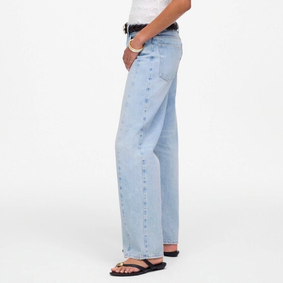 Madewell Pieced Barrel-Leg Jeans Sz 31 - Picture 4 of 16